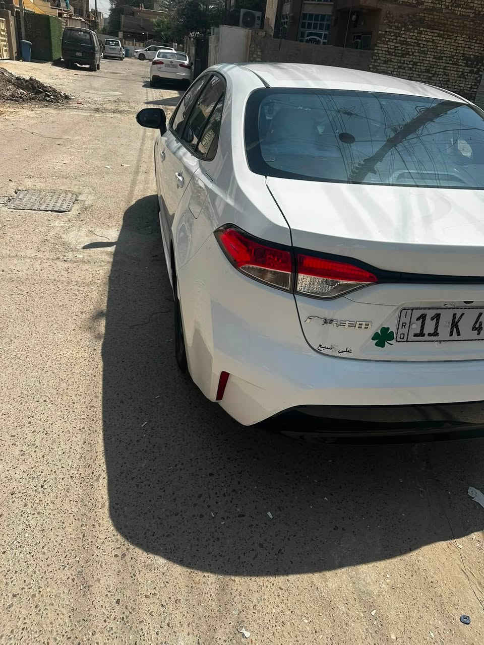 السلام عليكم كورلا هاربد موديل 2025شكل الامريكي السياره كفاله عامه لأضربه ولا تبديل ولا صبغ السياره جديده حيل بعدها بحاله الشركه بيها رصعه صغير بجاملغ الأمامي مال الشارع ورصعه صغيره بجاملغ الخلفي صغيره كلش والباقي مكفول كفاله عامه السعر 157وبيها مجال حك الجيه بكان السياره بغداد حي الرساله الثانيه رقم الهاتف *********** السياره مدوشمه كشنات والارضيه مال السياره مدوشمه عازل حراري الجام الابيبان مغلفه السياره حيل جديده
