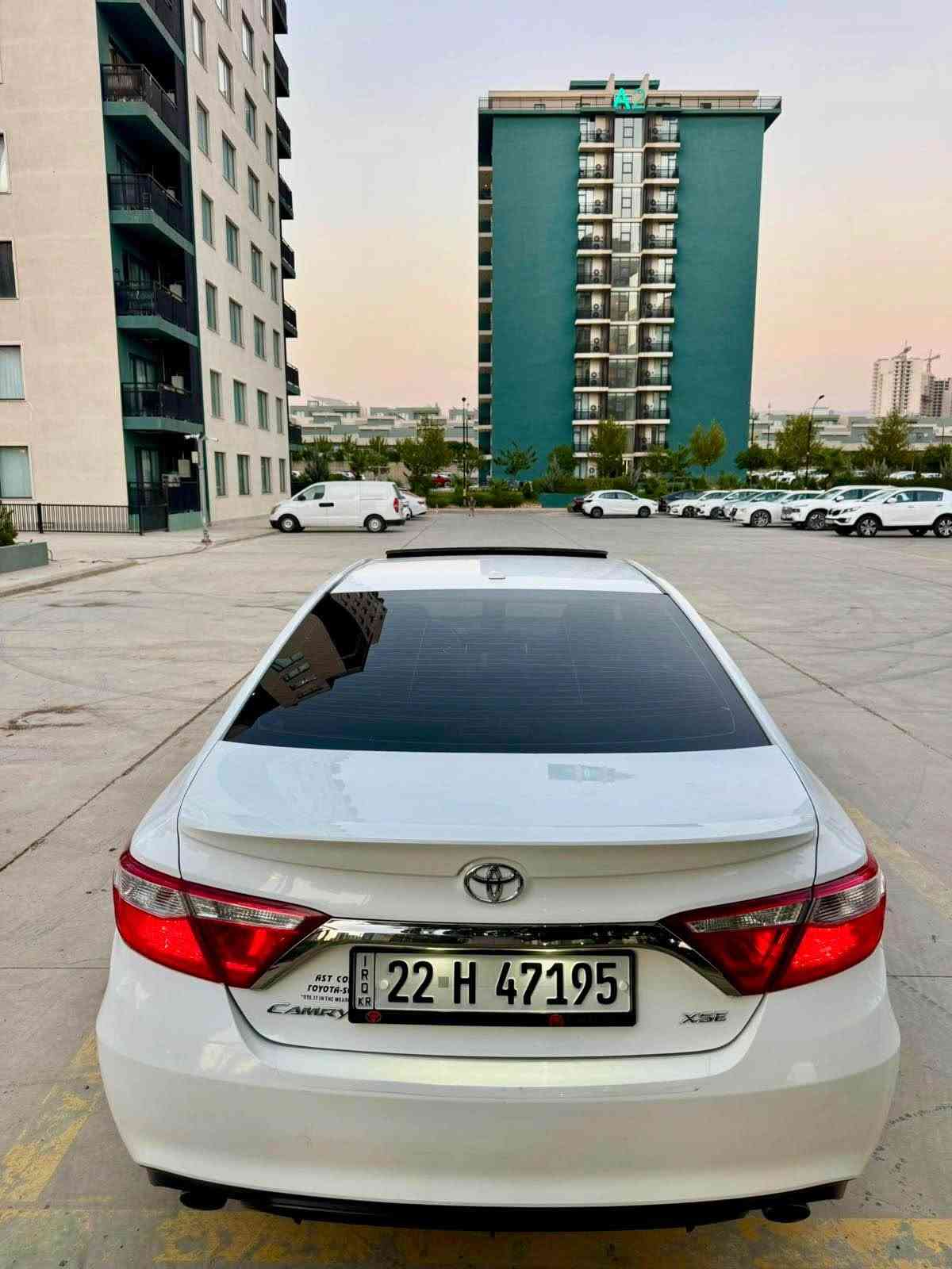 CAMRY 2016 XSE
‎***********واتساب
***********
‎کامری مودیل2016  امرکی لون ابیص ثلجی   ،ماشی80 میل،حجم محرک2500, 4 سلندر 
 بس بونت  صبغ   بدون حالوب  بدون بدل  بدون دواخل ،” “ “ سیارە حیل حیل حلوة،سنویە جدید حتــــی 2029نفس یوم تحویل حاضر،٢سویج بیلادی موجود سبیر ما انزل،تاقم إطارات یوکوهاما بیلادی،مکان سیارة سلیمانیة
‎مواصفات معروفة
1-فتحە
2-کشنات شاموا 
3-کوشنات حار 
4-شاشە کبیر +لمس
5-تبرید خلفی 
6-حجم ویل کروم 18
7-تحکمات ستیرن 
8-ستە ایرباگ
9-مرایا ئیشارە وکهرباء
10-تحدید سرعە 

‎گیر محرک تاقم صدر تاقم ایطارات کل جدید سیارە مابی 
ای نقس
‎سعر :162  $ شویە بی مجال السليمانية, العراق
