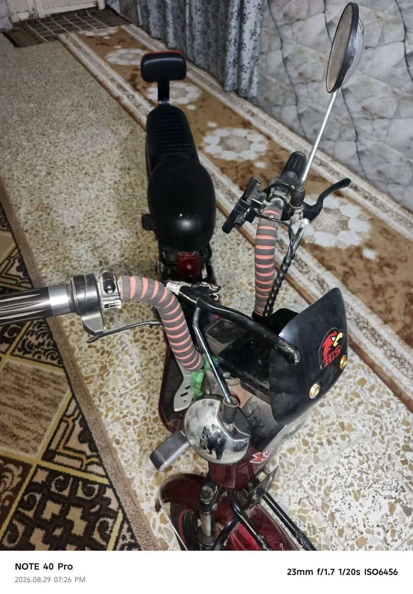 سلام عليكم  دراجه كهربائية للبيع موديل 2025 جديده مماشيه سعر 350وبيه مجال للشراي 
***********

