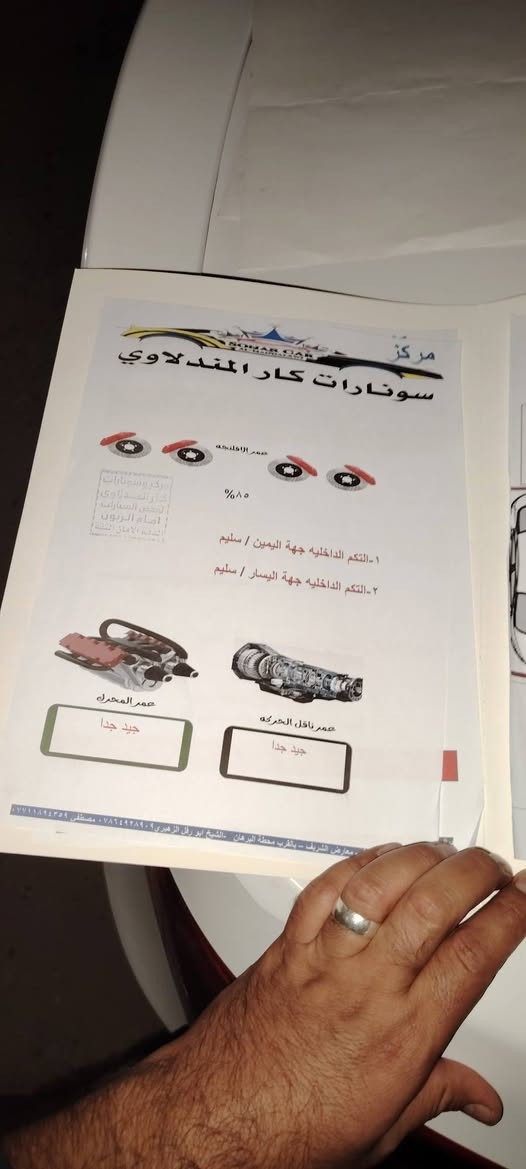 سلام عليكم 
موديل  2014
خليجي سنوية بسمي 
مكفوله من الصبغ
 والتبديل 
حجم 1600
السونار مرفق 
اي نقص مابيه 
اتصل
***********
