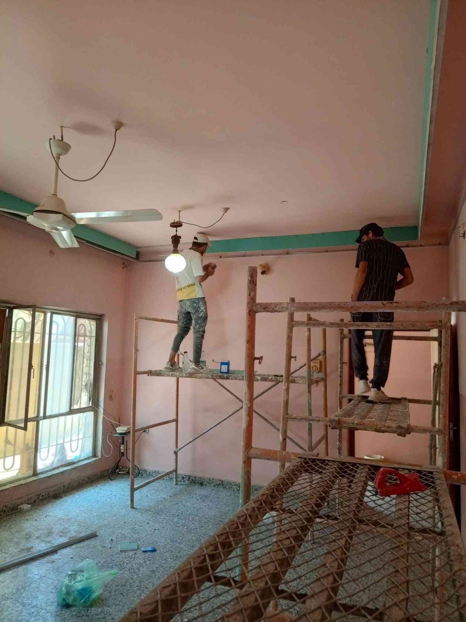 جبس كرسته • صبغ الداخل • بابل