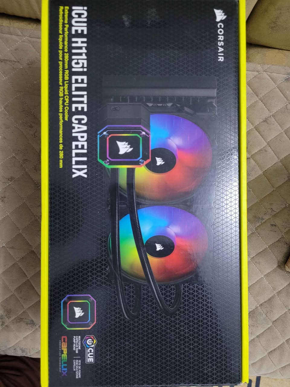 مبرد مائي كورسير
حجم الراديتر 280 ملم
حجم المروحة 140 *2

يدعم معالجات intel من جيل الرابع الى اخر جيل
يدعم معالجات amd من الجيل الثالث
يدعم مذربورد STR4 و TRX4

سعره 80 الف مع التوصيل
***********
بغداد الحميدية بغداد, العراق
