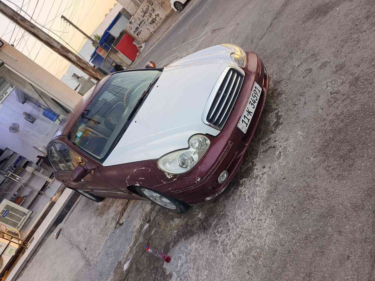سوناتا ٢٠٠٣
نقصهة صبغ 
كير مكينة جدد v6
أوتو 
تبريد ثلح
دخل نضيف 
شواصي لغود كفالة
نقوصات بسيطة كلش 
السعر ٤٨
عنواني بغداد السيدية 
***********
