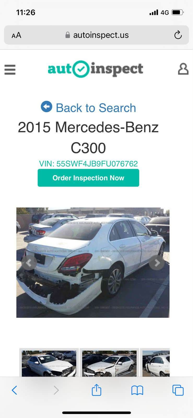 مرسيدس C300 • ٢٠١٥ • مكينة ٢٠٠٠ تيربو