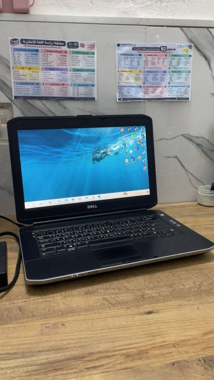 💻 لابتوب Dell 7 للبيع
🔹 الموديل: DELL Latitude E5430
🔹 الجهاز مستخدم وبحالة جيدة
🔹 حجم الشاشة: 14 إنچ
🔹 مناسب للدراسة، الأوفيس، التصفح، المحاضرات والعمل اليومي
🔹 مزوّد بخاصية Wi-Fi وBluetooth
🔹 يحتوي على مخارج USB وHDMI وVGA وغيرها
🔹 كاميرا مدمجة
🔹 لوحة مفاتيح عربي/إنكليزي
🔹 الجهاز شغال ومفحوص ومجرّب
🎁 ويّا الجهاز تحصلون على:
🖱️ ماوس
🎒 جنطة لابتوب
🔌 الشاحن الموجود ويّا الجهاز
📌 مواصفات الرام والهارد والمعالج تُذكر حسب الموجود فعلياً بالجهاز.
📍 الموقع: بغداد، حي الجهاد
📞 للاستفسار ومعرفة السعر: ***********
