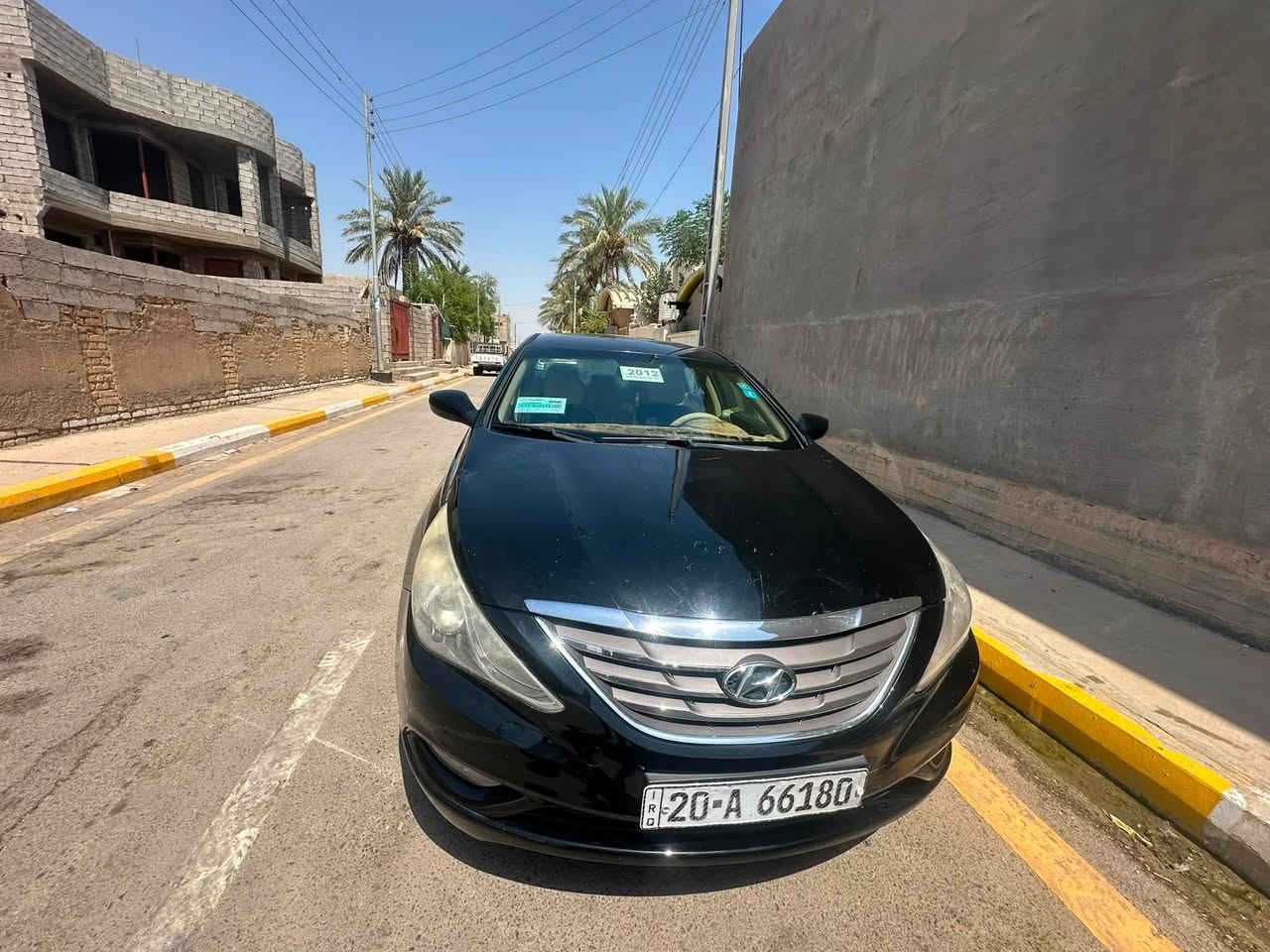 ‏سلام عليكم سوناتا موديل 12 وارد أمريكي ضرر ثلاث قطع بدون داخل بدون إرباك السيارة جاهزة من كل شيء تبريد مكينة صدر تخم تاير كله جديد السعر 85 مكان السيارة ديالى رقم السيارة ديالى أرقام سنوية وهزا كله جديد(***********
