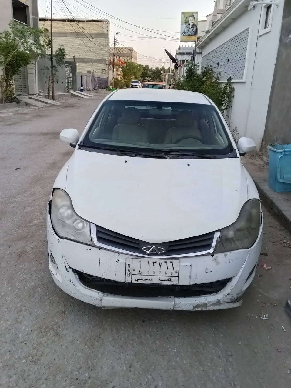 للبيع سياره شيري فلاوين موديل 2010  كله شغاله
بيه حداديه الكدام تعبانه فقط تحويل ثاني يوم.سعر30 المكان  النجف قرية الغدير  رقم صاحب السياره ***********
