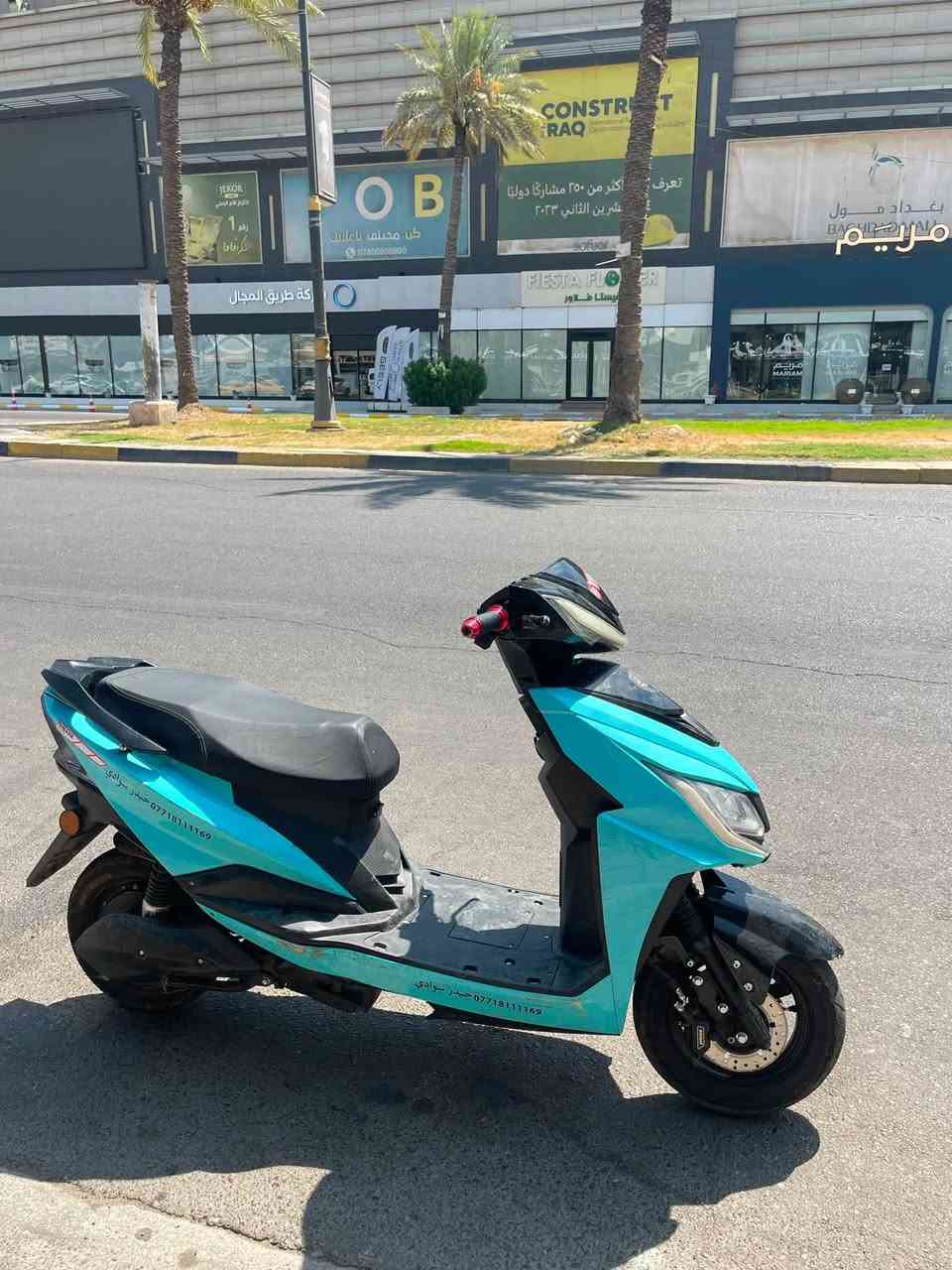 دراجة شحن نضيفة جداً
٦ بطاريات كبار 🔋
ملف ١٥٠٠
السرعة ٦٥
بصمة وتشغيل عن بُعد
دبلات أمامية وخلفية
إشاير + هورن، كلهن شغالات
جاهزة للاستخدام 👌
السعر : 600 وبيه مجال بسيط
📍 المكان: حي الجهاد
📞***********
