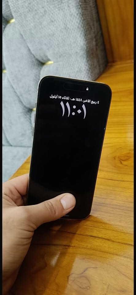 إسلام عليكم  السعر ٨٥٠قفل
ايفون 14برو ماكس للبيع
ذاكره 256
بطاريه 90
شرط ما مفتوح ولا امصعد
الجهاز كلش نضيف 
الشراي يتواصل 
***********.  هاذا للتصال 
واهذا للوتساب ***********

نص مكتوب في الصور:
- عامر 11:07 ،2026/9/15 م ١١:٠٣ رد