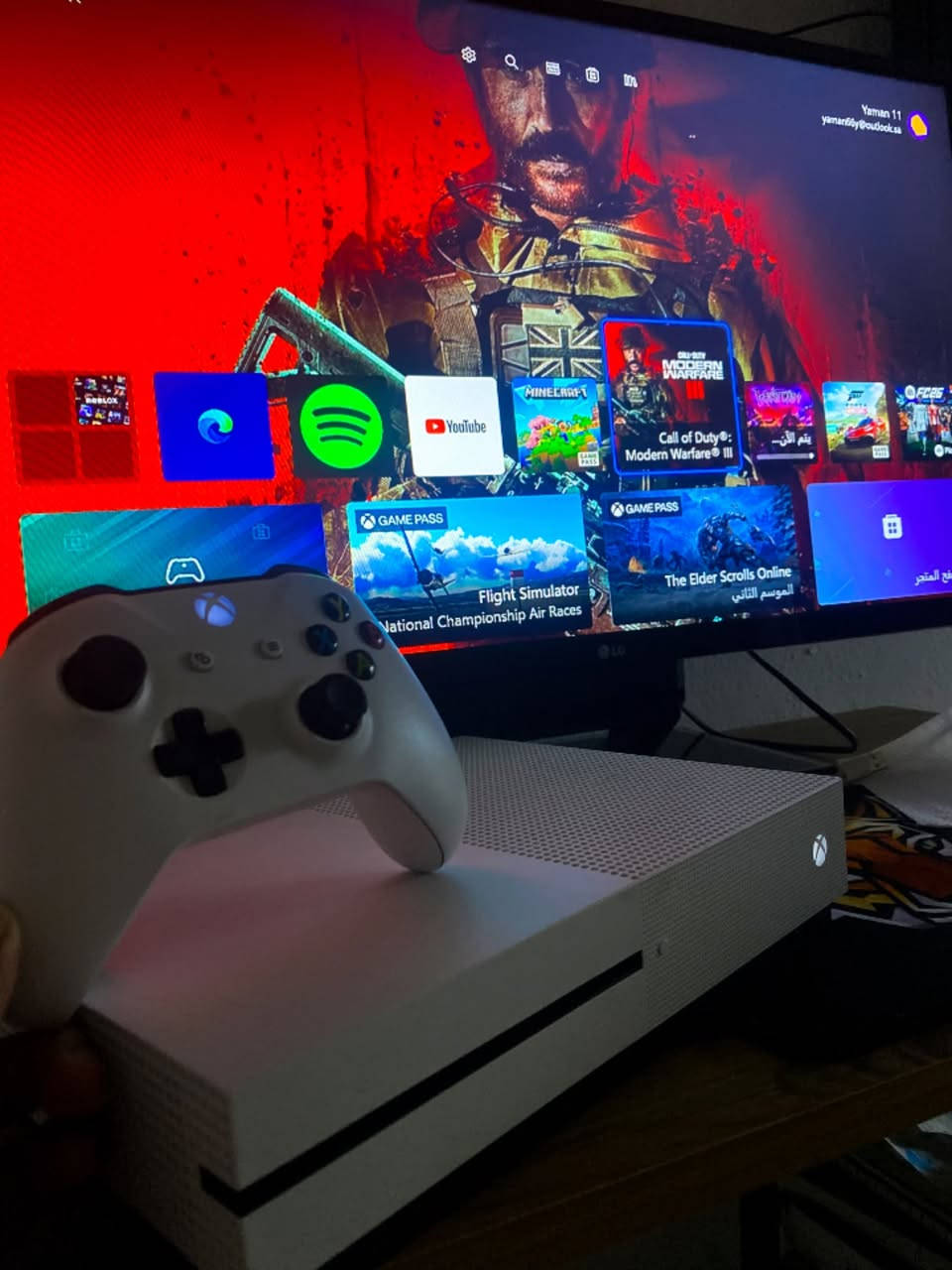 اكس بوكس ون اس • ١تيرا • اشتراك جيم باس