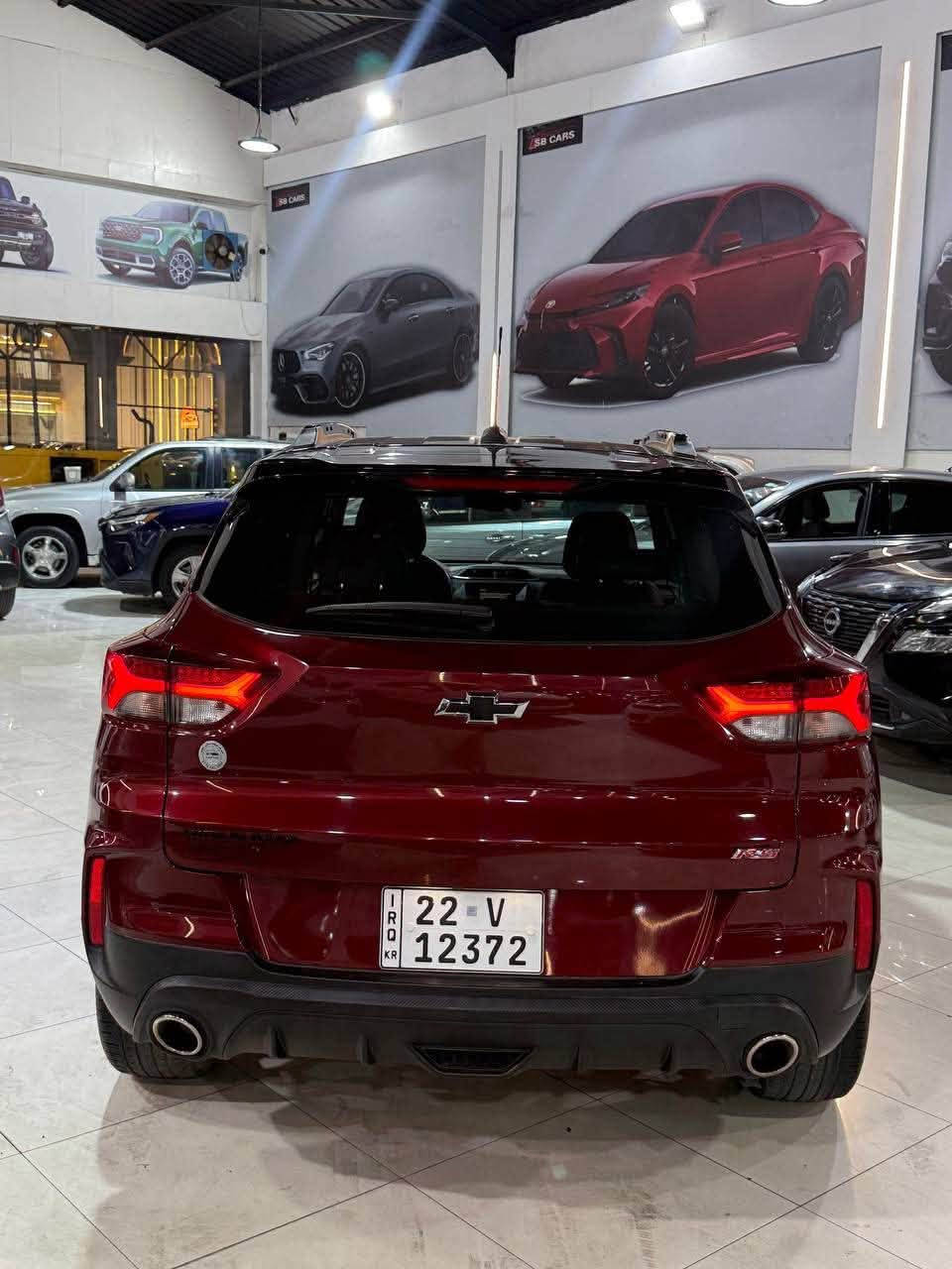 Chevrolet trailblazer  RS 2022
سعر بلاشش نقداً ٩٧$🔒🔥
***********
***********

مواصفات RS 
تشغيل عن بعد
شاشة
كاميره
كراسي كهرباء
رادارات ٣٦٠ درجة
ماشية  ٢١ الاف مايل
محرك ٣ سلندر توربو 
❌جاملغ و بنيد  ٣ مكان بيه تعديل بارد
 بدون دواخل
ارباك ستيرن سستم
موجودة ب اربيل📍معرض BRWA  cars

***********
***********
