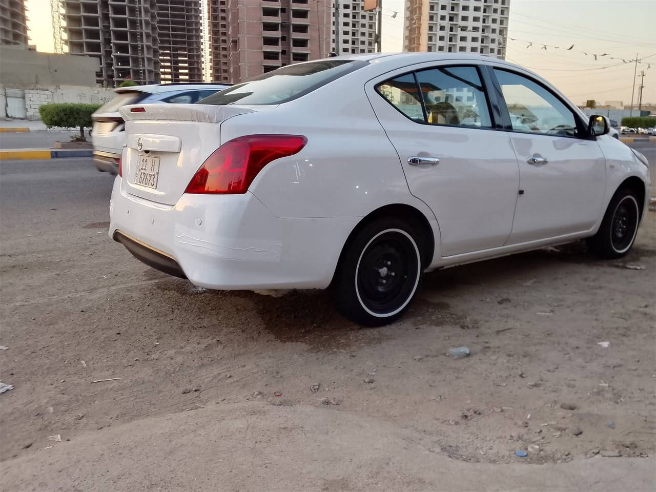 سلام عليكم نيسان صني موديل 2019رقم بغداد بسمي تحويل ثاني يوم مكفوله من صبغ بس بيه مكانات بارد كير مكينه صدر خير من الله مدوشمه ماشيه 93 مكان بغداد الحريه الهاتف ***********سعر 97بيه مجال
