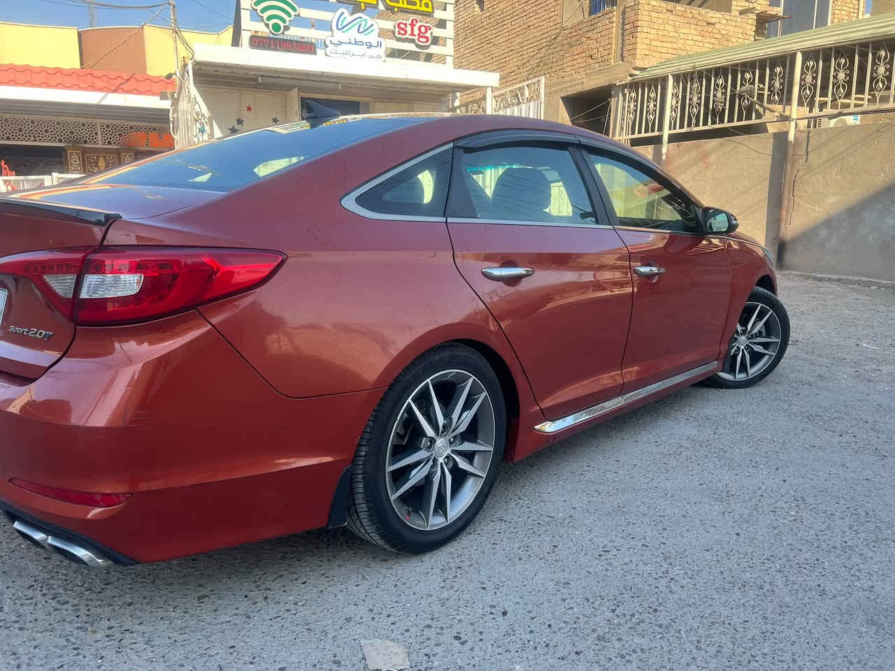سبورت تيربو • موديل 2015 • صور حادث