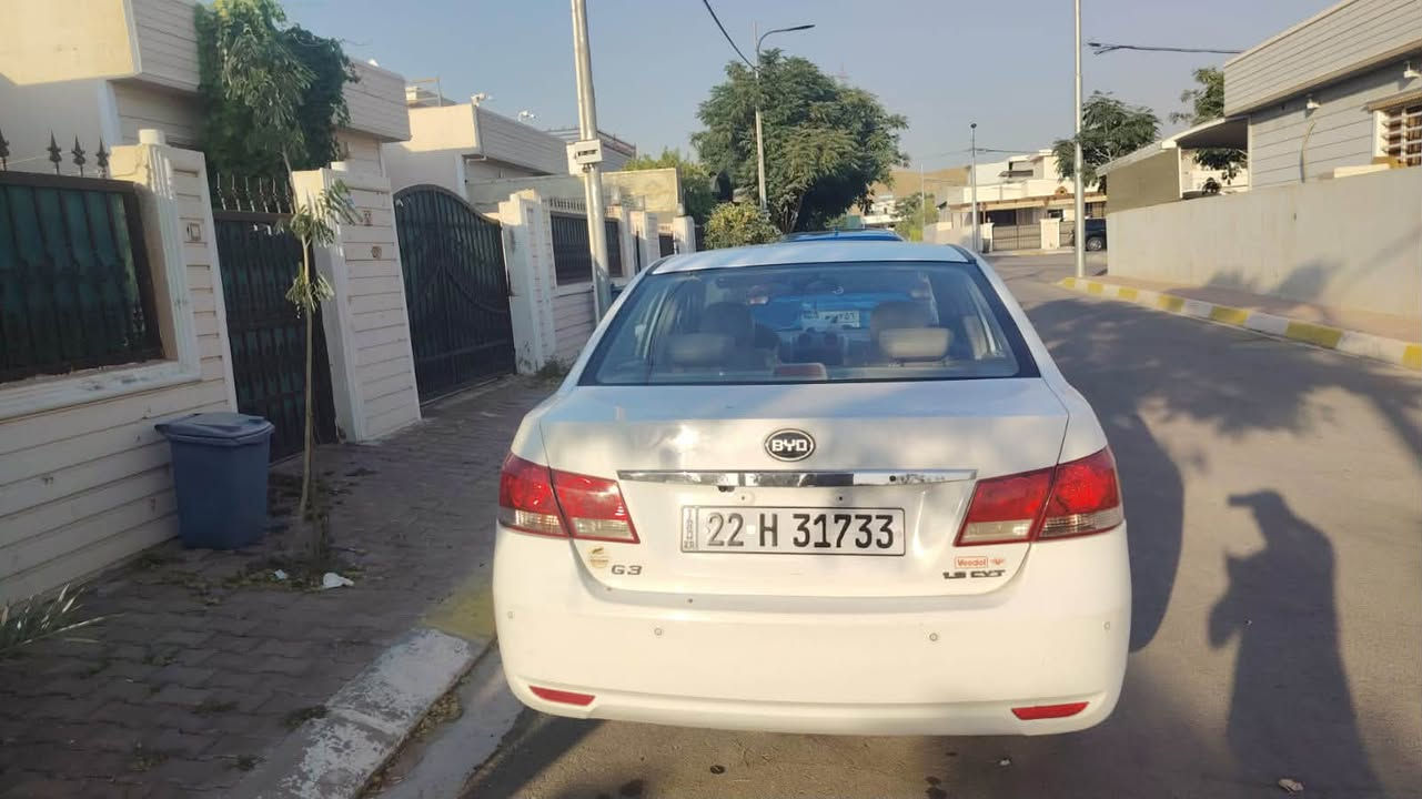 سلام عليكم بي واي دي كير أوتوماتيك موديل ١٤ كلين. كير ومحرك وتبريد  بشرط رقم أربيل سياره مابيه نقص سعر ٦٢وبي مجال قليل 
للاستفسار ***********
