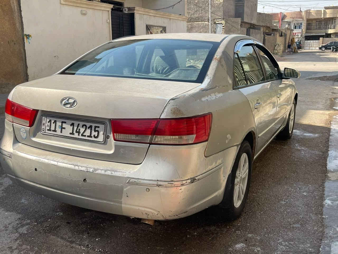 السلام عليكم هونداي سوناتا كوري 2008 محدثه 10 محرك2000 دوش السياره خيرمن الله تبريد ثلج  محرك كير جديد   بيه البنيد بي جراد القماره هم بيه الجاملغ الخلفي بدون اي تبديل ولا حادث فقط جراد  رقم بغداد الدولي سكن بغداد السعر 85 اني مكلف بل نشر اتصل *********** ماعندي بيه سونار اذه تريد انته اخذله سونار
