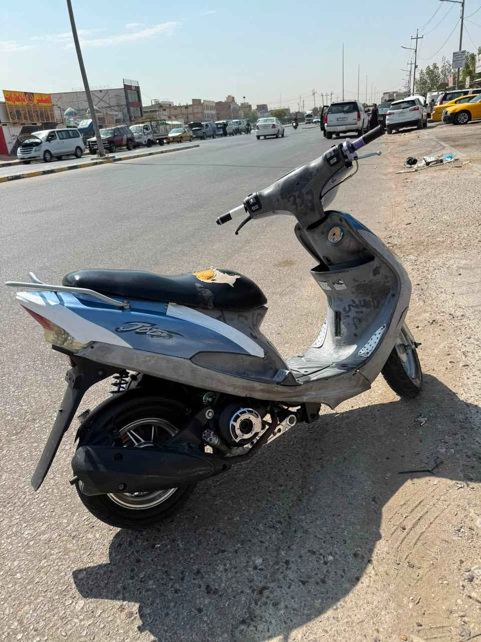 سلام عليكم دراجه للبيع ماكس منغولي 49 بلادي كهربائيات كلها شغاله سلف هندر كلها شغاله المكان نجف متوازي على بيعها كلش الاتصال ع ***********
