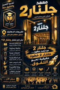 🔥 ليش جلنار 2؟ لأن مستقبلك ما ينطر! 🔥  طالب السادس… إذا تريد مكان يفهم...