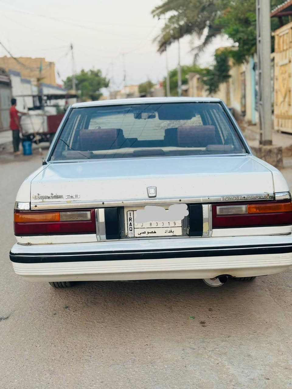 سلام عليكم 
سوبر موديل1986للبيع تبريد شغال رقم بغداد محرك ففيتي جديد بالباكيت سياره خير من الله جاهزه كهربائيات شغاله  تبريد ثلج تخم تاير 53 وبيه مجال
مكان سياره ديوانية @رقم الهاتف ***********
