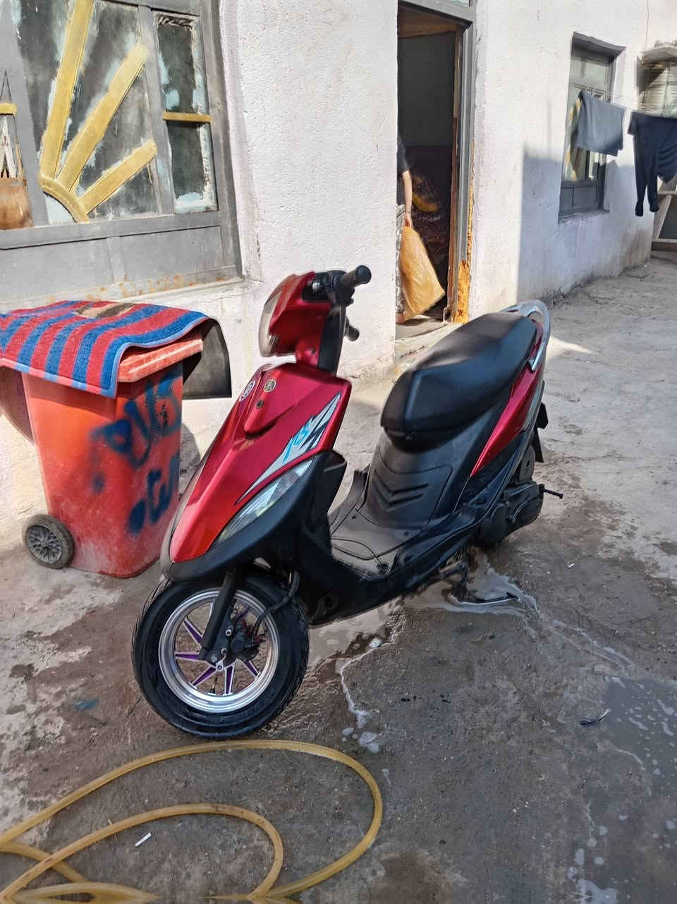 ماكس عدله للبيع لدراجه بلادية من تاير لتاير ماعده لوياله رياضي دراجه خرسه مامفتوحه صبانه مالايحتهة سلف شغال نكرة لايت بكلايت اشاير هورن عداد السرعه ولعينه كلهن شغالات رايدهة ب 800 وبي مجال للشراي *********** مكاني شط العرب تنومة صالحيه
