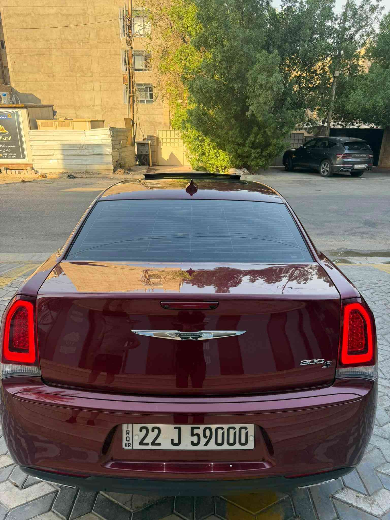 كرايسلر 300فئه S 2018
بانوراما مواصفات معروفه 

ماشيه 115كم

داخله كلين صار بيهه چاملغ امامي جهة السائق مبدل اصلي نفس اللون أثر طخه 

مع بارد كد شبر بهلال الچاملغ وطخه بسيطه ب باب خلفيه ع وضعهه 

بدون اي نقص جاهزه من كلشي حلوه ونضيفه 

رقم اربيل مميز 

باج تضليل بيهه 80% من مرور اربيل 

مدة سنه 

مكاني بغداد  /  كراده 
السعر 
255$ورقه  

***********
