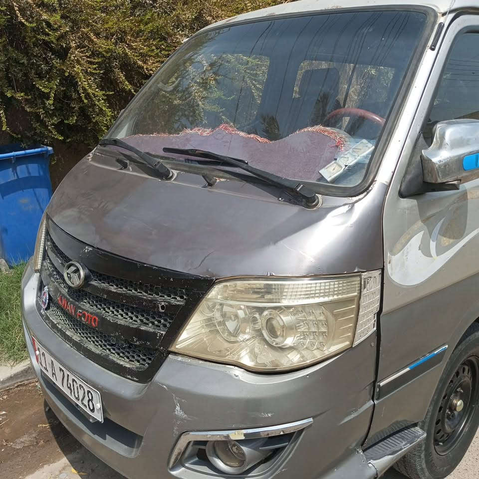 فوتون موديل 12 حرة محوله قبل اربعه ايام رقم بغداد انكليزي رقم الشاصي جديد مكينه ونجي مجاول جديدة شاديها مصفرة من كلشي مكان السيارة دورة ابو دشير للاستفسار ***********
