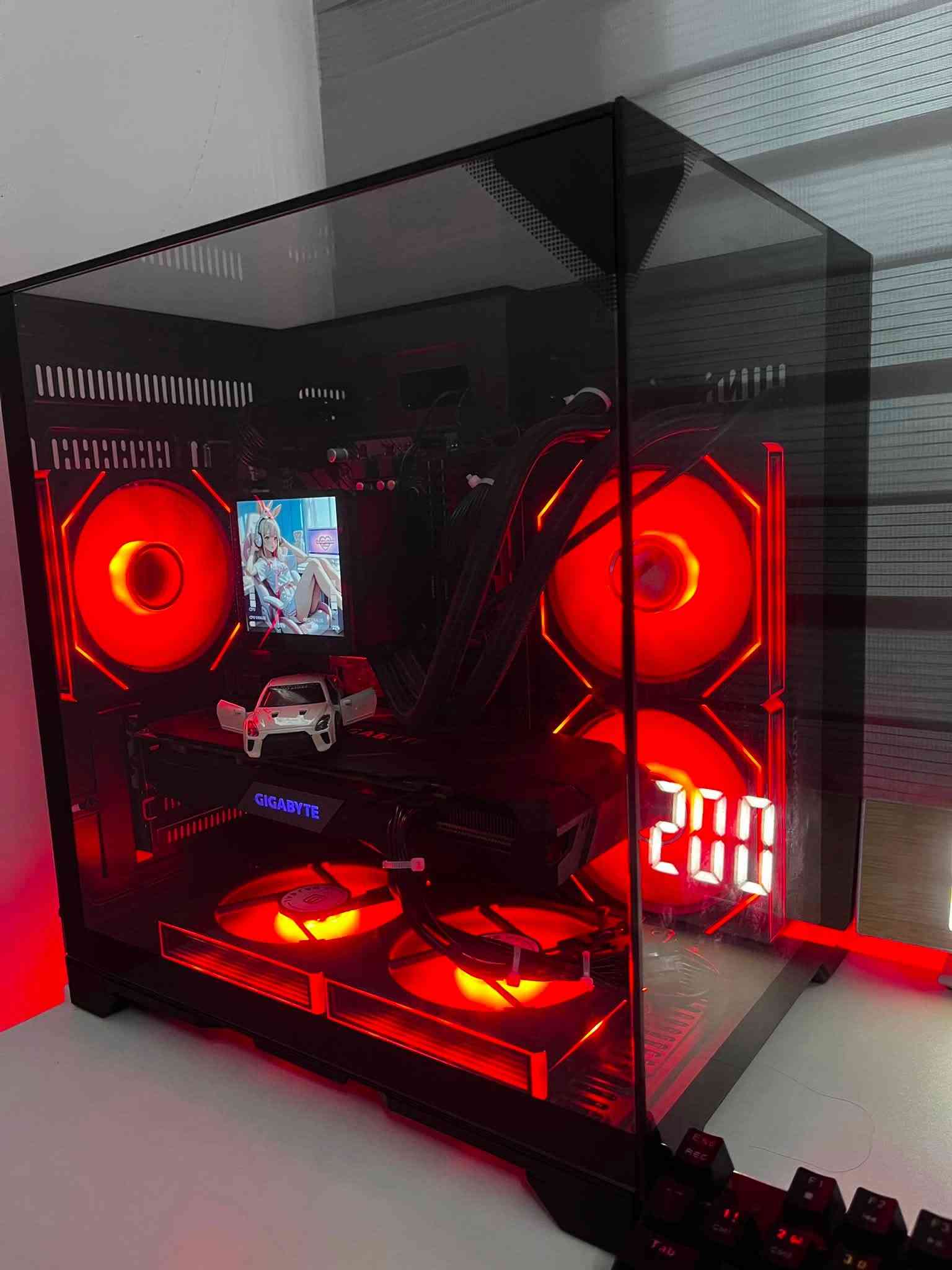 شاشا   msi.  180hz.   حجم 24
--------
i5  11400
RAM. 16  3200 كورسير
m.2. ssd 256
gtx 1660. 3fan + RGB + من كيكا بايت
winows 11
كيبورد : ريدراغون KB435L
ماوس : ريدراغون m771-2.  كاملة مكملة مكاني بغداد زعفرانية. السعر (800) وبيهة مجال.  ***********
