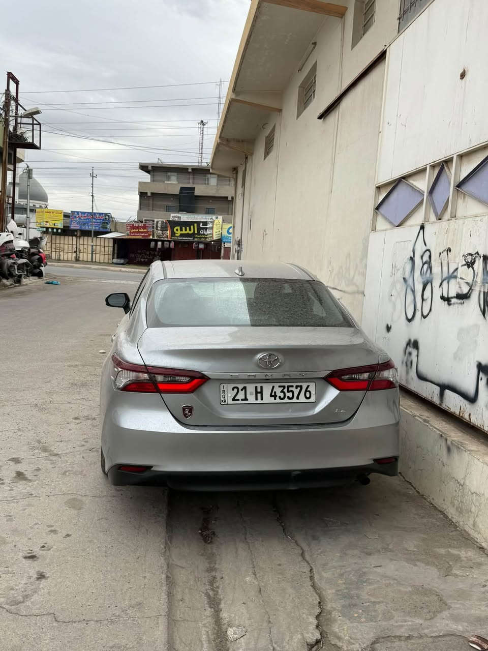 كامري LE • ٢٠٢٣ • حادث خفيف