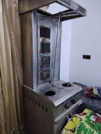 ٣×٣ • شواية غاز • شباك بلاستيك