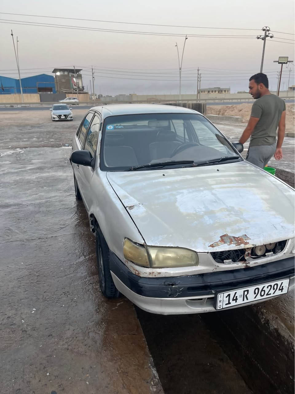 سلام عليكم 
كورلا موديل 2000 كير ومكينه مكفولات تبريد وكهربائيات شغاله الرقم جديد وتحويل ثاني يوم  السعر ٣٣ الاستفسار *********** البصرة, العراق
