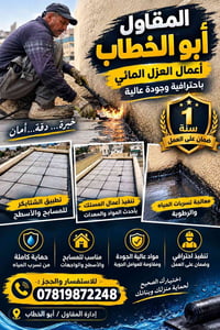 عزل مائي • أبو الخطاب • ضمان ١ سنة