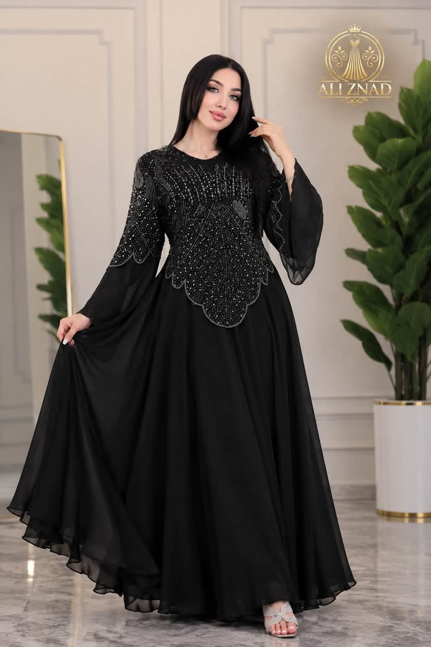 أسود • أناقة • فستان