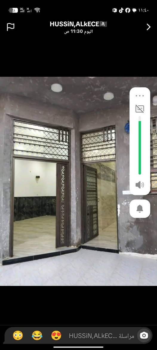 السلام عليكم بيت للبيع المساحه 200مترالموقع مقابل حي الزهراء مباشر لستفسار الاتصال على الرقم ***********
