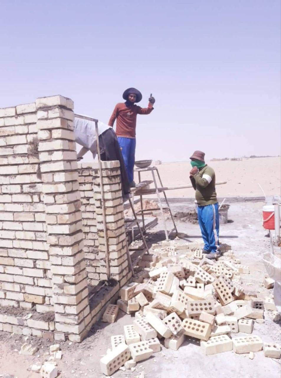 خلفه ترميم
بناء طابوك ثرمستون بلوك
لبخ  سمنت جص بورك
تطبيك كاشي ارضي
تطبيك فرشي
اعكاده 
***********
