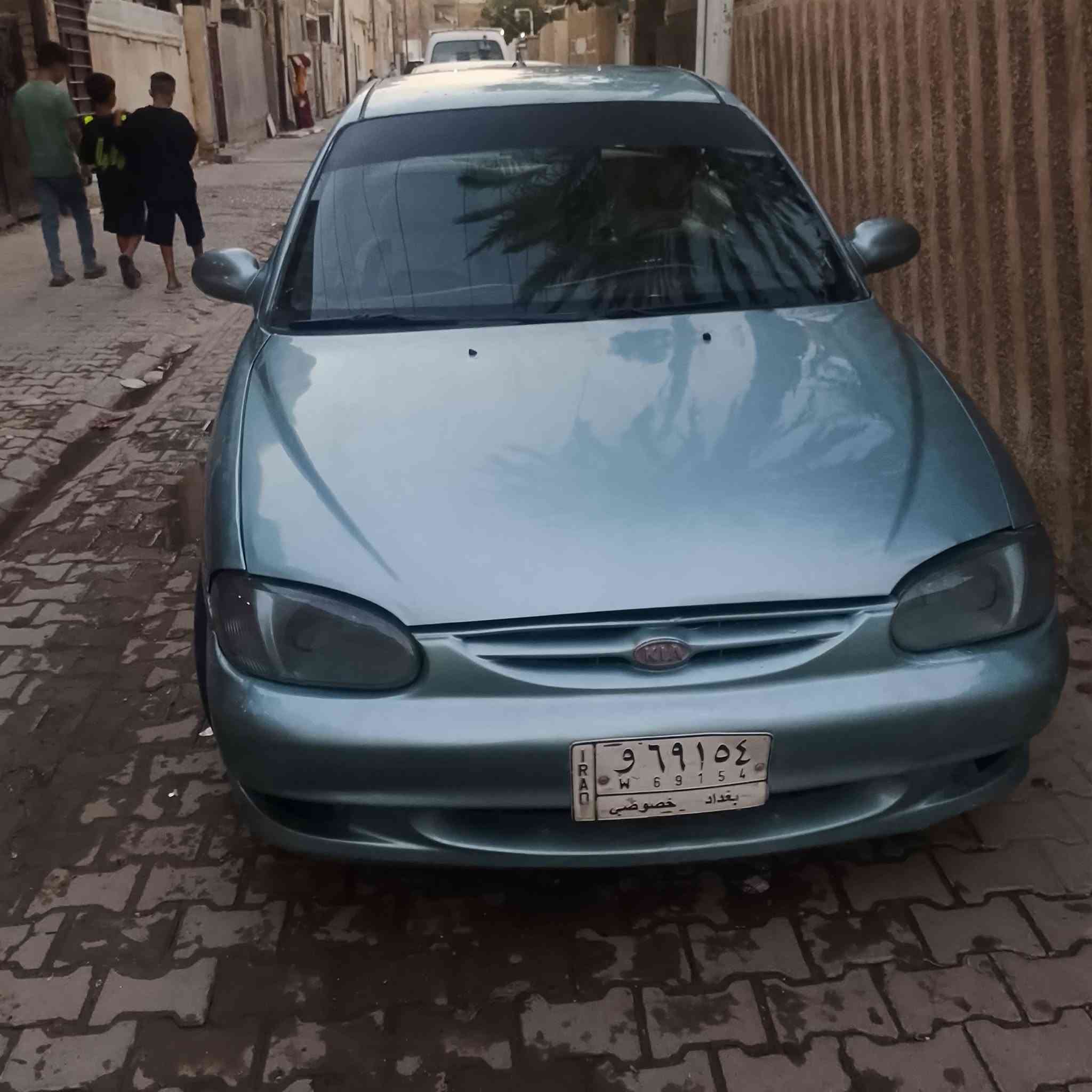 كيا سيفيا موديل 2000 رقم بغداد سنوية لغاية 27  تحويل ثاني يوم مباشر السعر 34 وبيها مجال  اتصال او واتساب *********** بغداد الدورة
