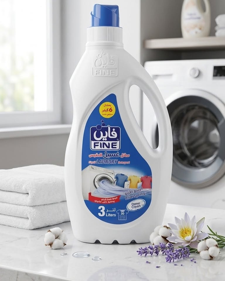 ✨ نظافة ملكية وانتعاش يدوم مع سائل غسيل الملابس فاين (FINE)! ✨

جدّدي نظافة ملابسك وحافظي على ألوانها مع سائل غسيل فاين المطور بحجم 3 لتر الكبـير (يعادل قوة 6 كيلو مسحوق عادي ويكفي لـ 30 غسلة)! 🧺يقضي على أصعب البقع من أعمق الأنسجة ويترك عطيراً فواحاً يدوم طويلاً.
🎨 المحتويات والألوان المتوفرة:

    👑 فاين الملكي (الذهبي/الأسود): للعناية الفائقة بالنظافة والعطور الفخمة.

    💜 فاين البنفسجي: نظافة عميقة بعطر اللافندر والانتعاش الهادئ.

    🧡 فاين البرتقالي: قوة تنظيف فائقة ورائحة شروق الخوخ والانتعاش.

    💙 فاين الأزرق (الربيع المشرق): الانتعاش الصافي والنظافة المثالية لكل الغسلات.

💰 الأسعار والعروض:

    🛒 سعر المفرد: 7,250 د.ع فقط للعبوة (3 لتر).

    📦 سعر الجملة للكارتون: 40,500 د.ع فقط!

🛡️ جميع منتجاتنا مشمولة بضمان الاسترجاع الذهبي.

🚛 خدمة التوصيل السريع متوفرة لباب البيت/المحل في بغداد وكافة المحافظات.

📍 مركز #بيتي_للمنظفات - بغداد - الغدير - مقابل كنيسة الأقباط - شارع 18.

📞 للطلب والحجز السريع، راسلونا فوراً على رسائل الصفحة أو عبر الواتساب:
***********

#بيتي_للمنظفات #سائل_غسيل_فاين #فاين #منظفات_بغداد #عروض_الجملة #توفير_منزلي #غسيل_ملابس #منظفات #بغداد #تسوق_اونلاين
