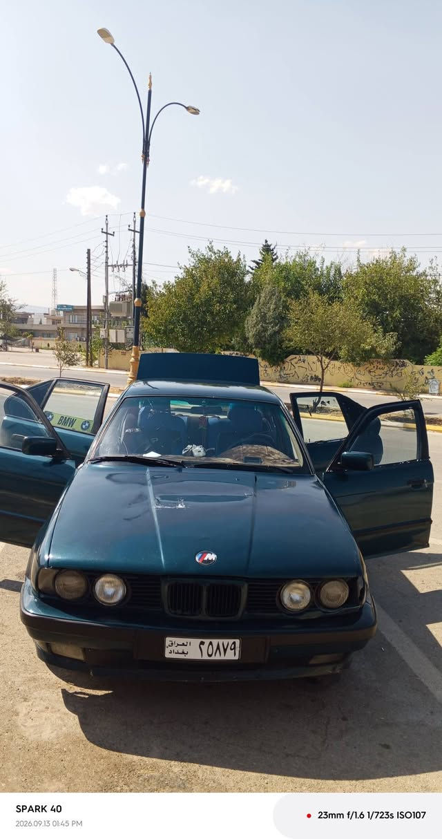 بوفروشتن گورينو
BMW 520🚀🇩🇪

مؤديل/1991
 مەکینە 520گيرعادي 
هه موو گيانى ده قى بيلادييه
گیر عادى
گێڕو مەکینە بە شەرت 
  به شەرتی وەرگەران و برانەوە

دەعامی بۆ دەعامی بەشەرتە

سەیارەکە نموونەیە لە جوانی و خاوێنی
ژ.م  *********** 
هه لبجه تازه

نص مكتوب في الصور:
- SPARK 40
- 2026.09.13 01:44 PM
- 23mm f/1.6 1/585s ISO104
- 23mm f/1.6 1/441s ISO105
- 2026.09.13 01:43 PM
- 23mm f/1.6 1/546s ISO101
- SPARK 40 2026.09.13 01:45 PM 23mm f/1.6 1/678s ISO103
- 2026.09.13 01:45 PM
- 23mm f/1.6 1/723s ISO107