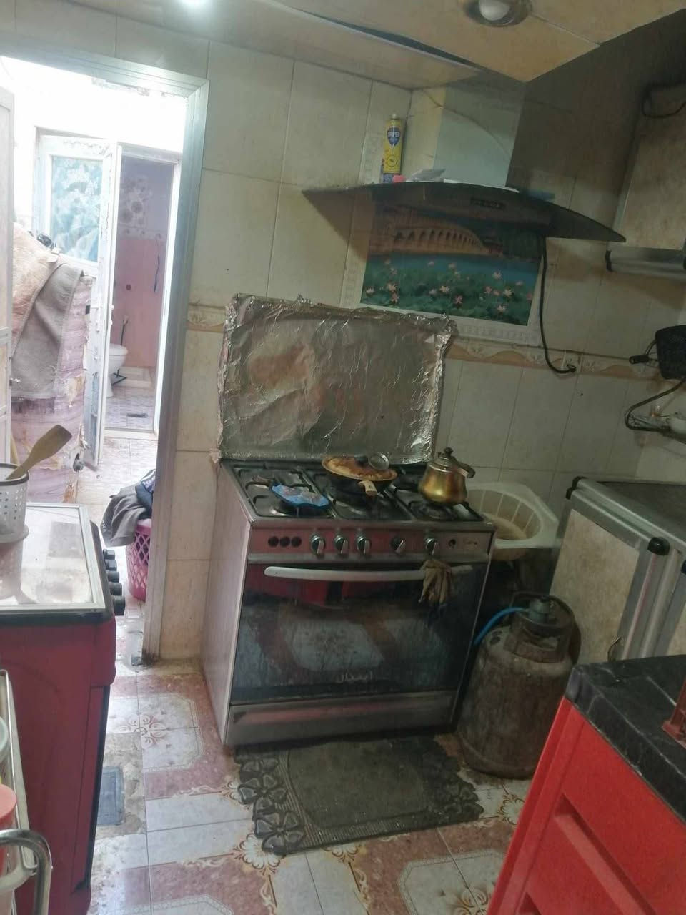 حي المهندسين شارع الجنه • غرفة وصالة • صحيات داخل وخارج
