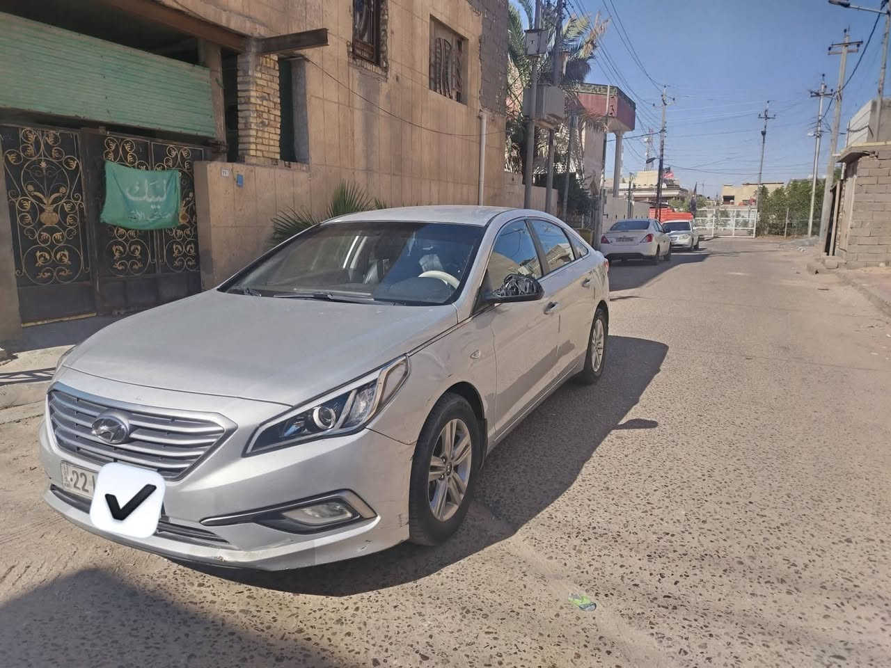 ​🚗 للبيع: هيونداي سوناتا 2018 (غاز بلادي)
الوصف والمواصفات:
​الموديل: 2018
​المحرك: غاز بلادي أصل ⛽
​الوضع العام:  أدوات كص جنطة، كاملة مكملة من كلشي، برغي ممفتوح بيها (بشرط الفحص) 🛠️
​الأوراق: أرقام وسنوية متومة طبق الأصل (بشرط) 📄
​الأوبشنات والمميزات:
​🔘 تحكمات استيرن كاملة
​🍃 نظام قيادة اقتصادي (ECO)
​📡 حساسات خلفية وأمامية شغالة
​♨️ هيترات استيرن + هيترات كشنات
​💺 كشنات نفخ
​السعر والتفاصيل:
​السعر المطلوب: 48 ورقة    💵
​المكان: البصرة 📍
***********
