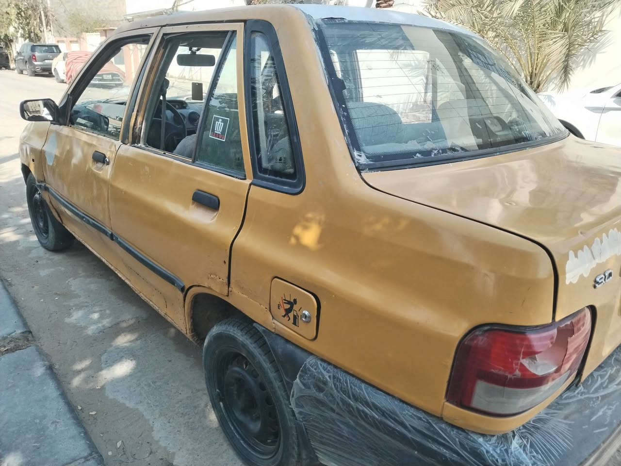 سايبه موديل 12 رقم بابل الماني
مكينه وكير وحداديه كهربائيات 
سياره مال شغل ترايها حلو
مكاني نجف 
سعره 7
***********

