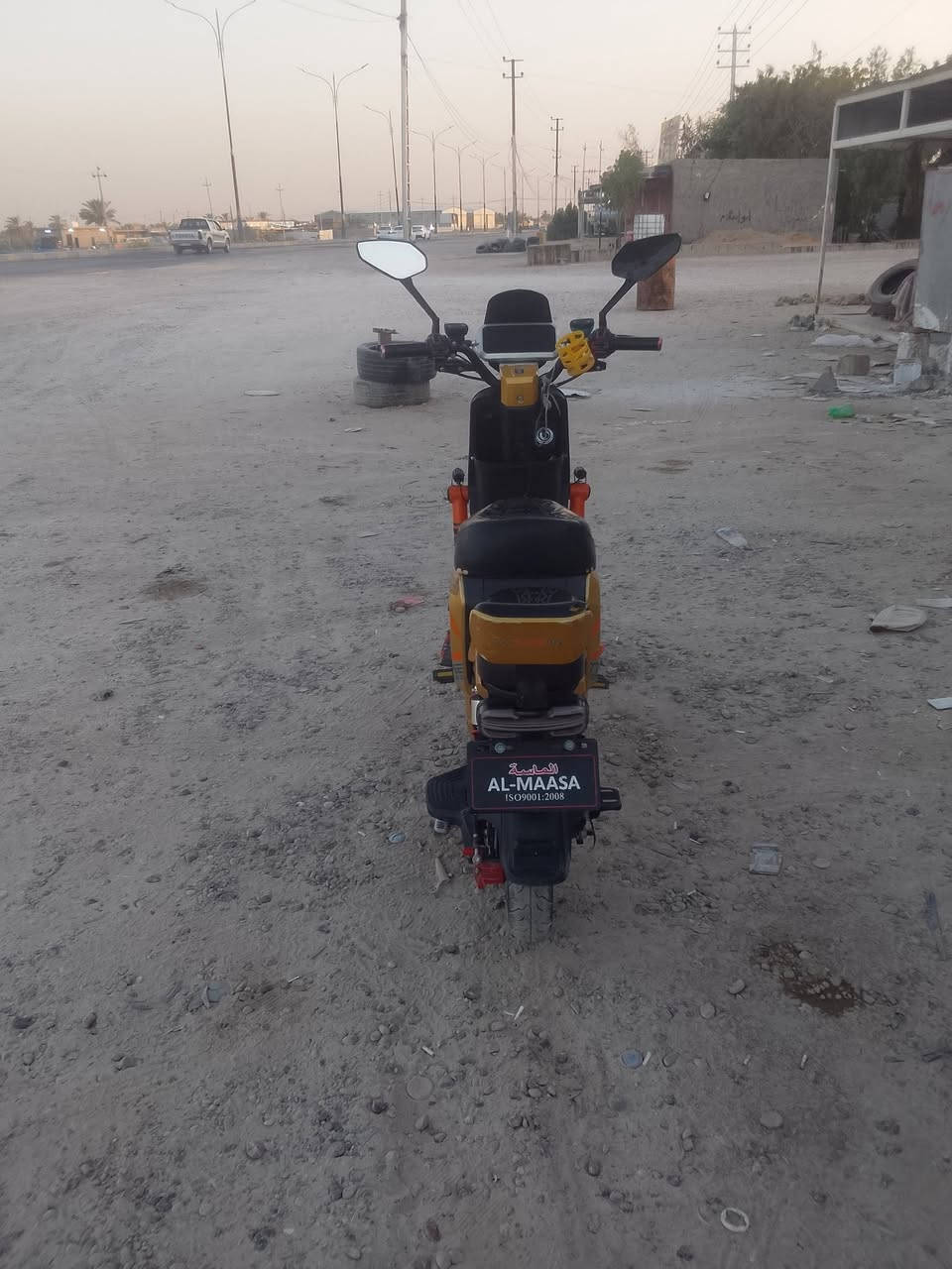 دراجه شحن للبيع بطاريات على الفحص كهربائيات شقالة السعر 400وبي مجال العنوان الفلوجة ***********
