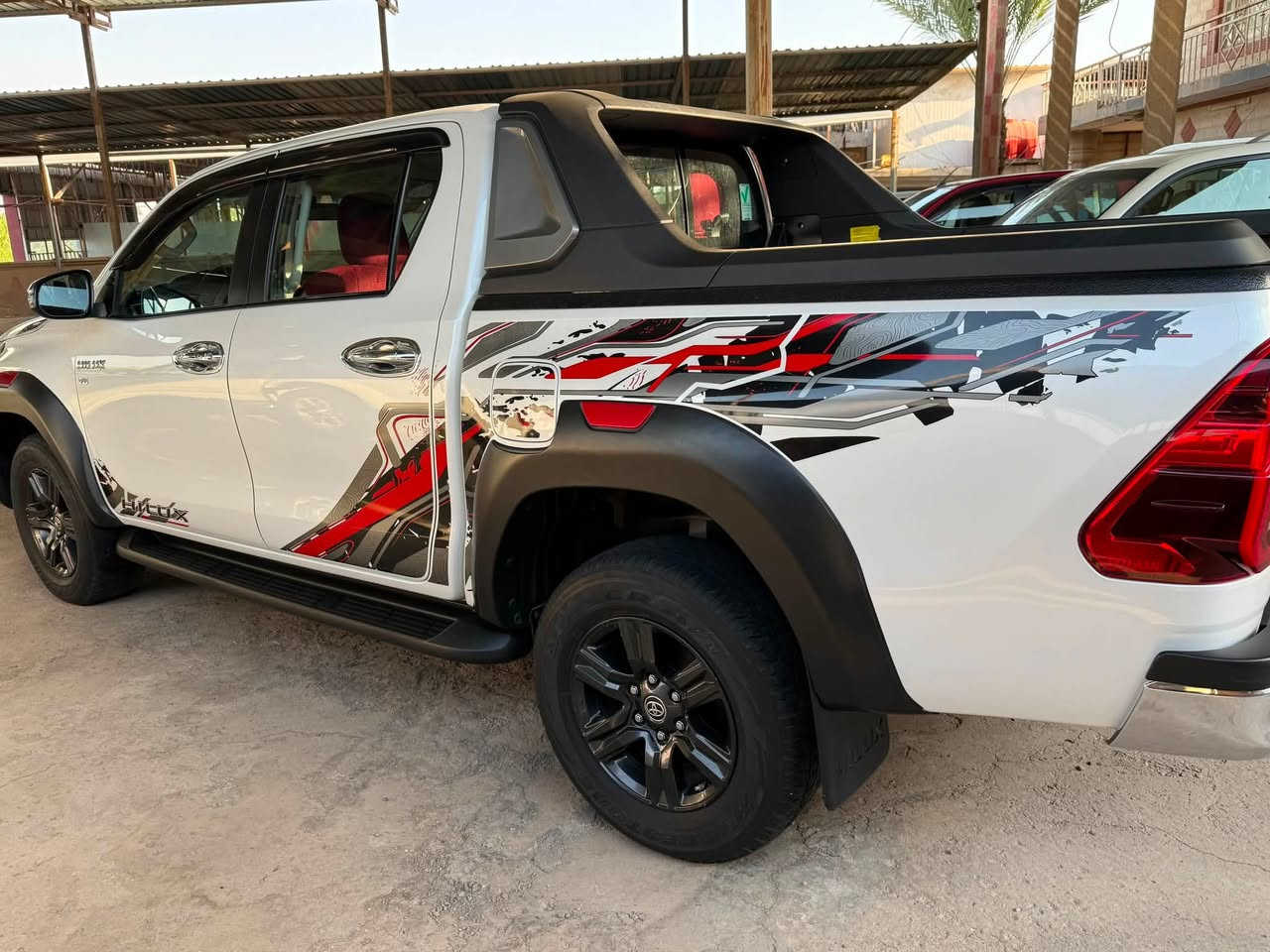 تويوتا هايلوكس TRD
السلام عليكم 

تويوتا TRD  
6 سلندر  

ماشية 61 الف حقيقي 

مكفولة كفالة عامة والسونار بالمنشور 

السيارة مدوشمة بالكامل + تغليف الارضيات والبوب 

رقم سليمانية تحويل او وكالة 

مواصفات السيارة ساز باب اول فول مواصفات 

السعر 375$ وبي مجال بسيط 

العنوان بابل جبلة 

للاستفسار *********** واتساب
