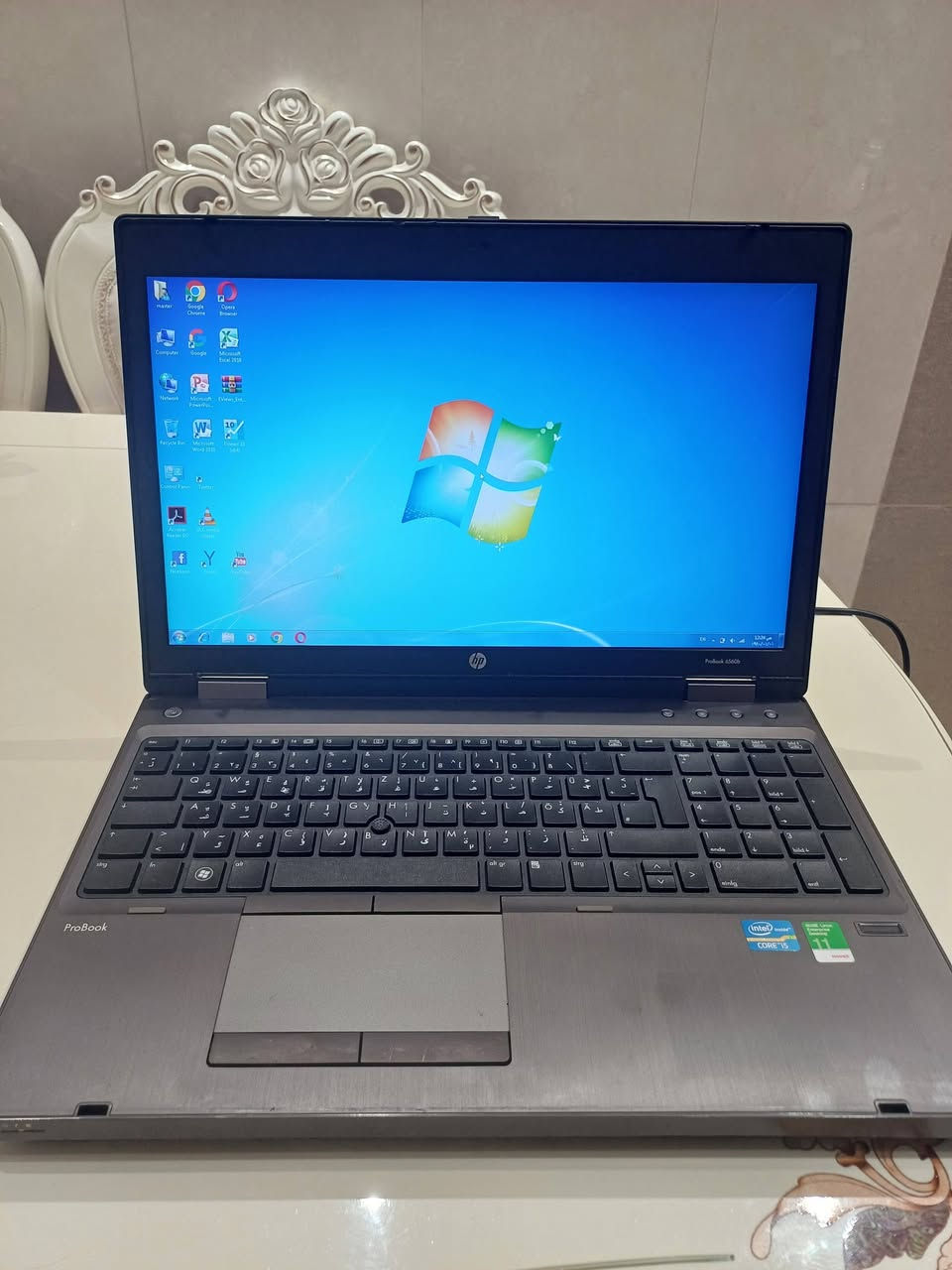 حاسبة لابتوب hp 
كور اي 5 الجيل الثاني 
سعة الرام : 4 كيكه 
هارد : 512 كيكه 
السعر : 150 ألف

العنوان : بغداد . شارع فلسطين 
للإستفسار : ***********
