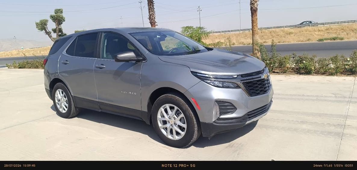 Ghovrlet EQUINOX
موديل 2024
لون سلفر 
سعر 118 ورقه بدون رقم 
ماشيه 15 الف ميل
مواصفات LT  4×4
بصمه+شغال عن بعد
تحكمات فول 
فور ويل 4×4 AWD
صندوق كهربائي 
كشن كهرب و هيتر
رادار امامي و خلفي 
بريك بصمه
حساسات خلفي
ايرباك فقط تكمه جهه اليمين طاك و مرجع سستم شركه
تبريد قطعتين امامي و خلفي
لايتات و راديترات و ردار و حجر بيئه بلادي شركه 
سيارة ٦ قطع صبغ و شبرين من قمارة ابيع عام صبغ 🤚
بجم و خلف  كبس شركه بدون دواخل و لغد مكفوله حادث قشر خارجيه طخطخات  فقط 
سيارة جاهزه 100/100
رقم شاصي 

 3gnaxueg8rs204992

كير و محرك و طغم و تايرات و تبريد كله شرط 🤚
تترقم محافظات الاقليم اربيل دهوك سليمانيه حلبجه 
مده الترقيم 90 يوم من تاريخ الشراء 
سيارة في اربيل شركه نور البصرة موجوده 
شراي يتصل 👇 
***********
*********** أربيل, العراق
