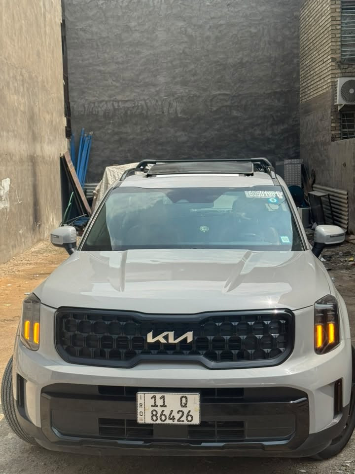 KIA TELLURIDE 🦍🩶
كيا تيلورايد موديل 2024 وارد امريكي 
لون سموك رقم بغداد ماشية 14الف

مـواصـفاتها EX X LINE:
📍6سلندر 3800
📍بانوراما
📍بصمة
📍تشغيل عن بعد
📍كشنات كهرباء
📍 كشنات تدفئة تبريد
📍تحديد مسار
📍تحكمات ستيرن
📍نضام ابل كاربلاي
📍اندوريد اوتو
📍كشنات جلد 
📍كشنات vip
📍عدسات زينون
📍شاشة متصلة
📍مانع تصادم امامي/خلفي/جانبي
📍اوتو هولد
📍اوتو ستوب
📍اشاير بل مري
📍لايتات امامي خلفي LED
📍فورويل 
📍4وضعيات قيادة SPORT/ECO/COMFORT/SMART
📍مري شفط
📍جنطة كهرباء
📍شاحن وايرليس 

رقم الشاصي:

5XYP3DGC5RG466186

سعرها 330$ وبيها مجال

***********
مكان بغداد البلديات
