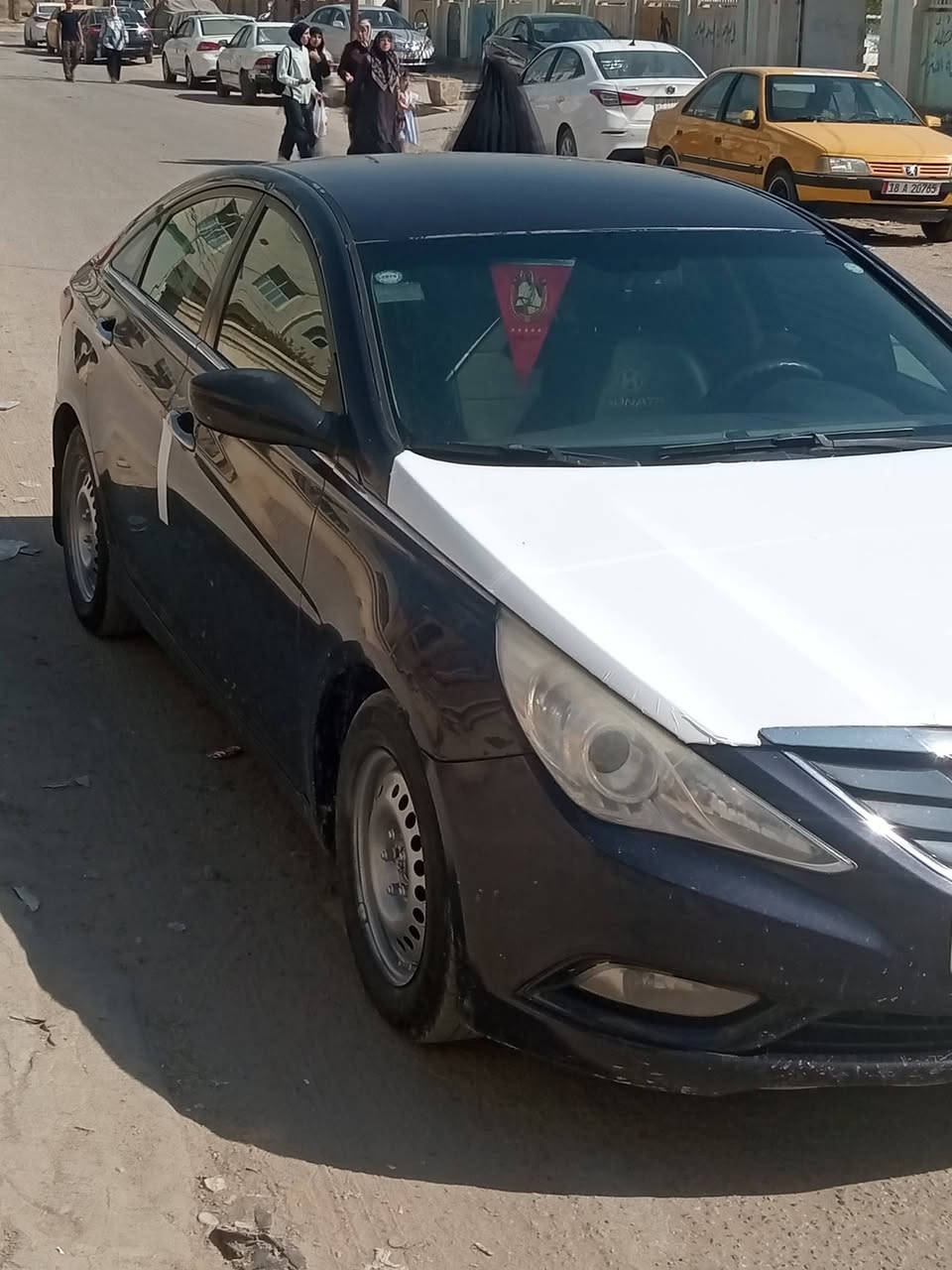 للبيع سوناتا موديل 2011 رقم نكليزي شمالي تحويل مباشر سنويه محدثه 2031 سياره جاهزه من كير مكينه حداديه تخم تاير تبريد كفاله بيه قطعه وحده صبغ فقط البنيد والباقي كفاله مكان سياره حله حي المهندسين السعر 74 ورقه الاتصال ***********
