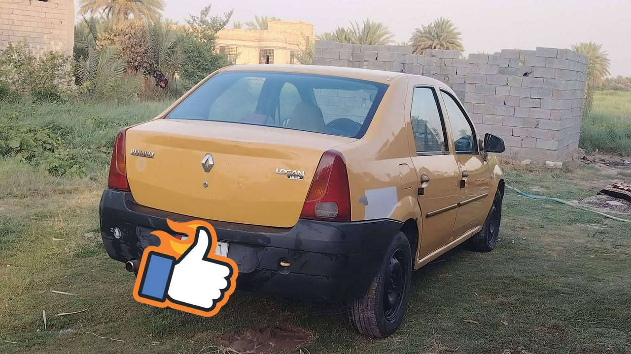 سيارة رينو لوكان مديل 2009 سيارة كاملة كبل علة شارع سيارة حلوة مكان سماوه السعر32 ورقة وبيها مجال  اي ستفسار ‏‪‏‪***********‬‏
