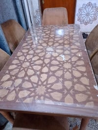 ميز طعام • ٦ كراسي • نجف الجديده الرابعه