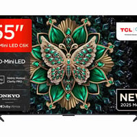 عندي  55 TCL C6k للبيع استخدام جدا قليل بيها شوية تراب بالشاشة عادي تخ...