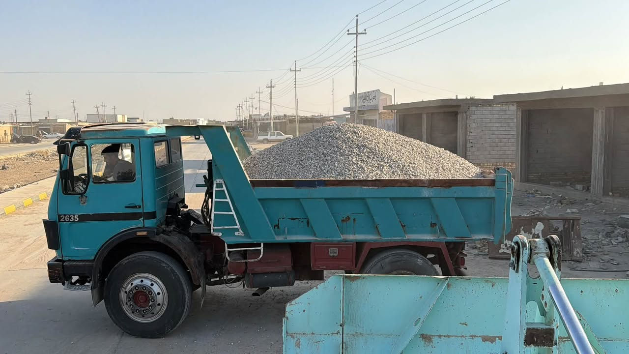 مواد بناء • السكله • رمل