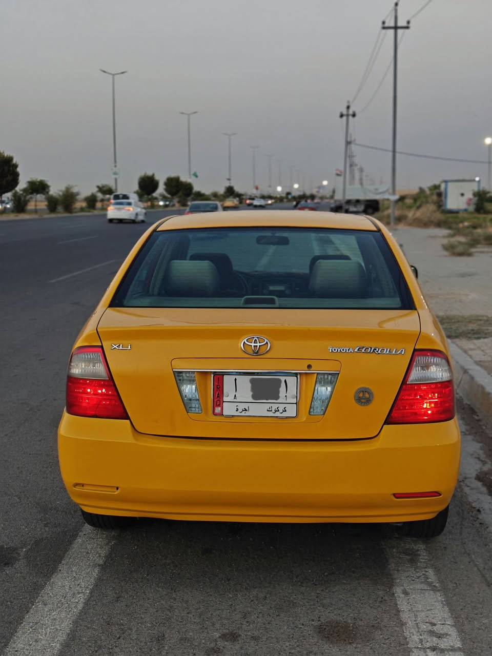 كورلا بيكاتجو 2006 خليجي محرك 16 
بدون ضرر بدون تبديل سيارة بلادية 
 رقم كركوك مشروع وطني شرط التحويل والوكاله دفتر بانزين موجود كير محرك تبريد شرط للبيع
***********
***********
